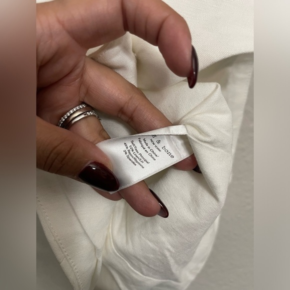 Rag and Bone Priya Linen Vest - Picture 10 of 12